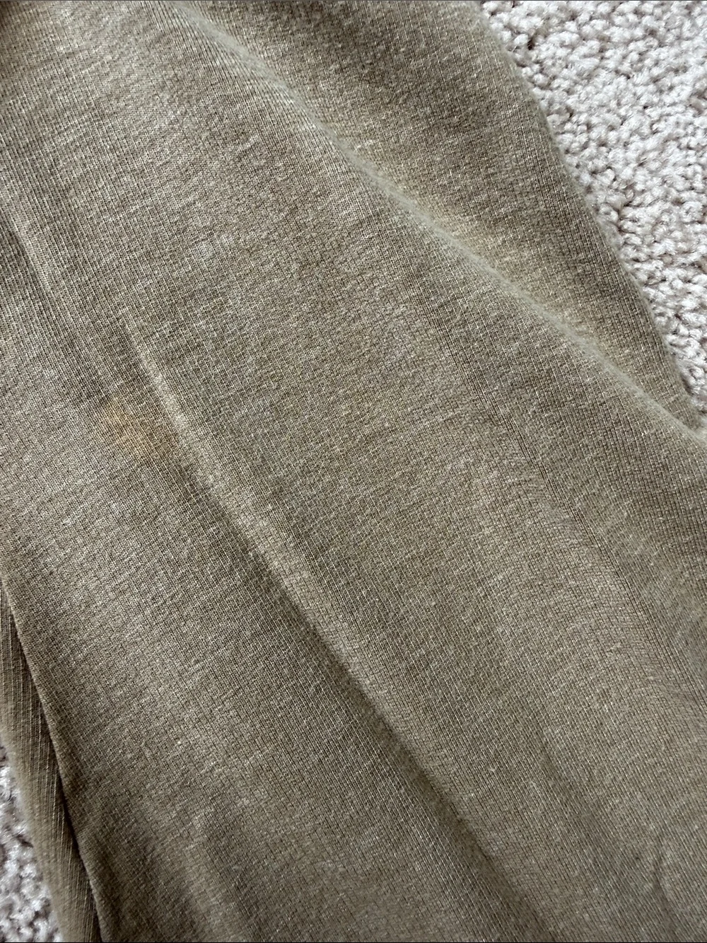 Free People Green Asymmetrical Pullover Henley Sweatshirt